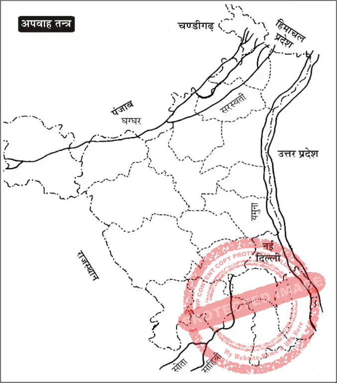Drainage System and Lakes of Haryana Notes PDF Download