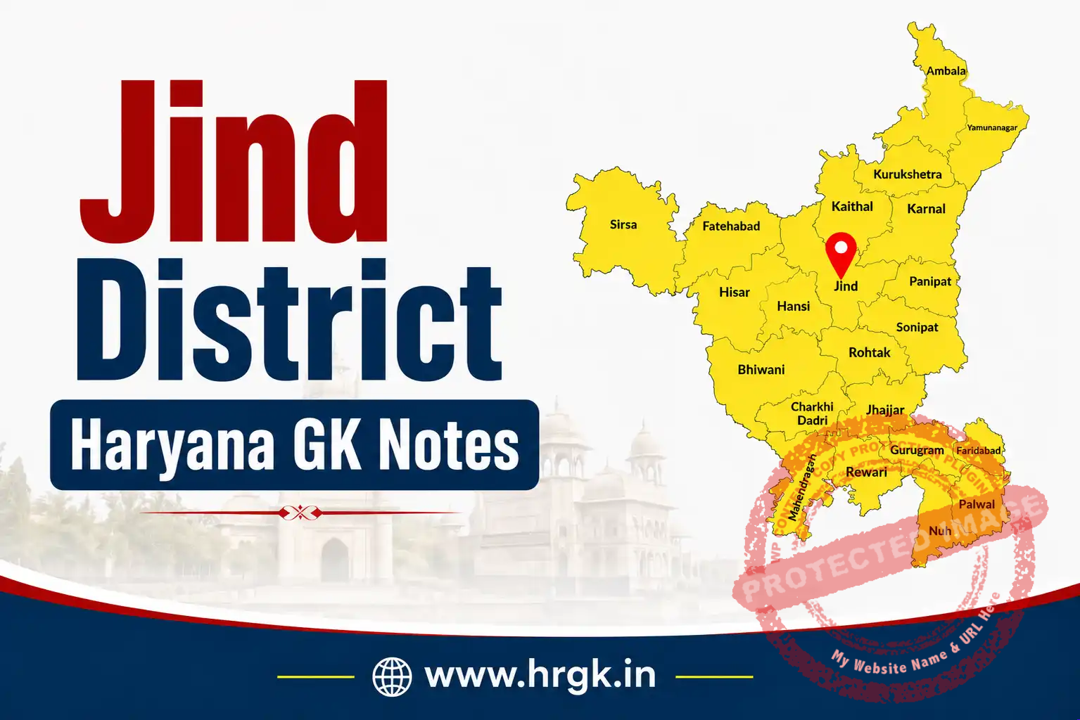 Jind District Haryana GK Notes